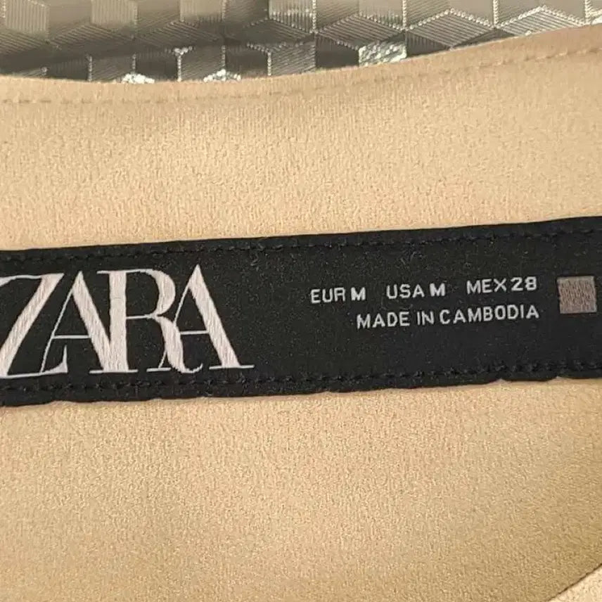 [BUNJANG] ZARA Ivory Crop Jacket / 자라 아이보리 크롭 자켓