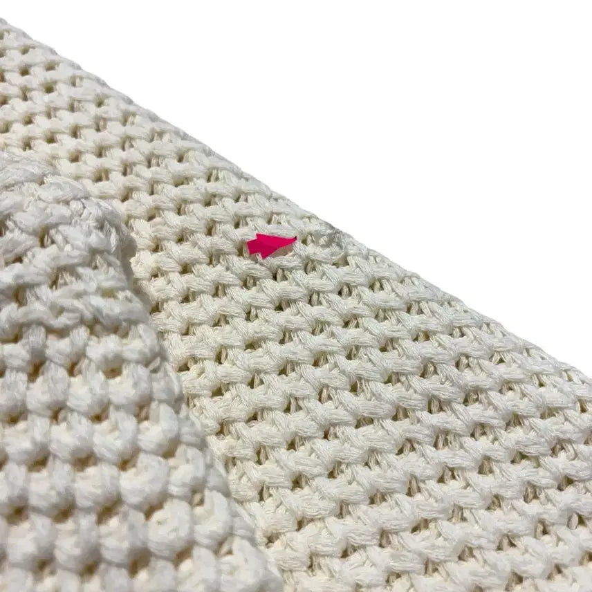 [BUNJANG] Beslow Ivory Knit Sweater / 비슬로우 카라 니트 아이보리