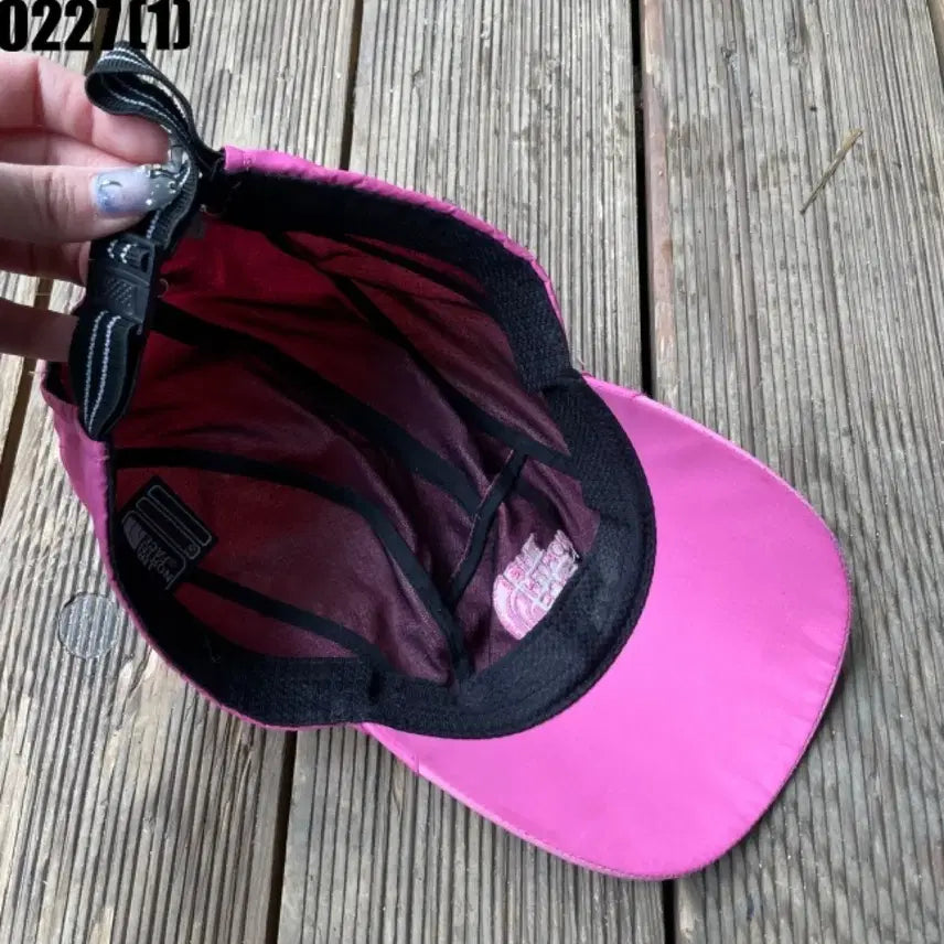 [BUNJANG] The North Face Pink Ball Cap / 노스페이스 볼캡 모자