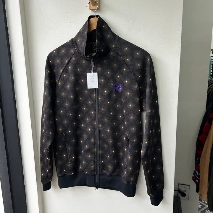 [BUNJANG] Needles Jacquard Dot Track Jacket / 16143 - 니들스 자카드 도트 트랙 자켓