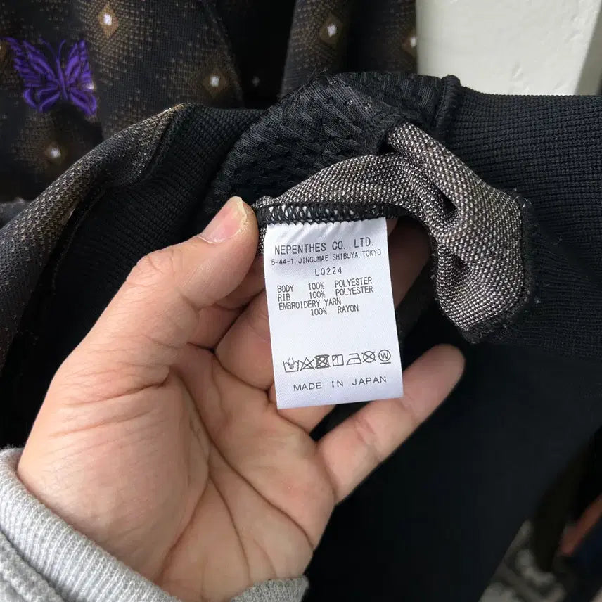 [BUNJANG] Needles Jacquard Dot Track Jacket / 16143 - 니들스 자카드 도트 트랙 자켓