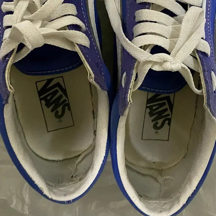 [BUNJANG] Vans Old Skool Blue Sneakers / 반스 올드스쿨 블루 280 사이즈