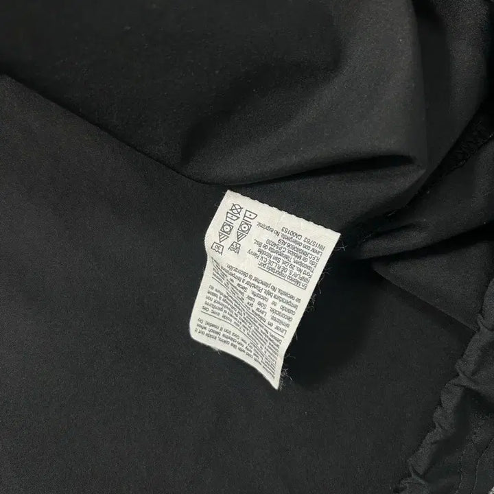 [BUNJANG] Champion Small Logo Anorak Jacket - Black - L / 챔피온 블랙 스몰로고 아노락 L