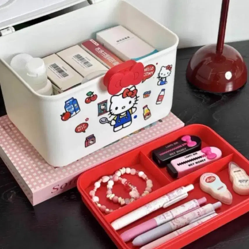 [BUNJANG] Kitty Storage Box / 키티정리함 (새상품)