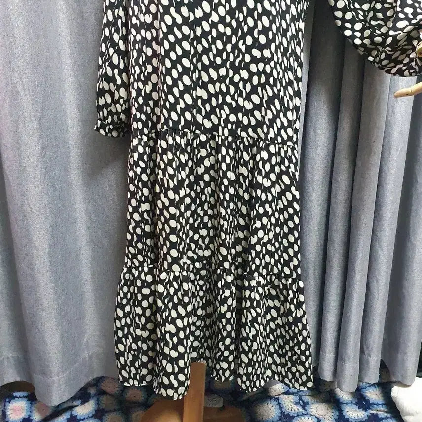 [BUNJANG] Dot Paul Frank Maxi Dress / 도트 폴프랑 맥시원피스