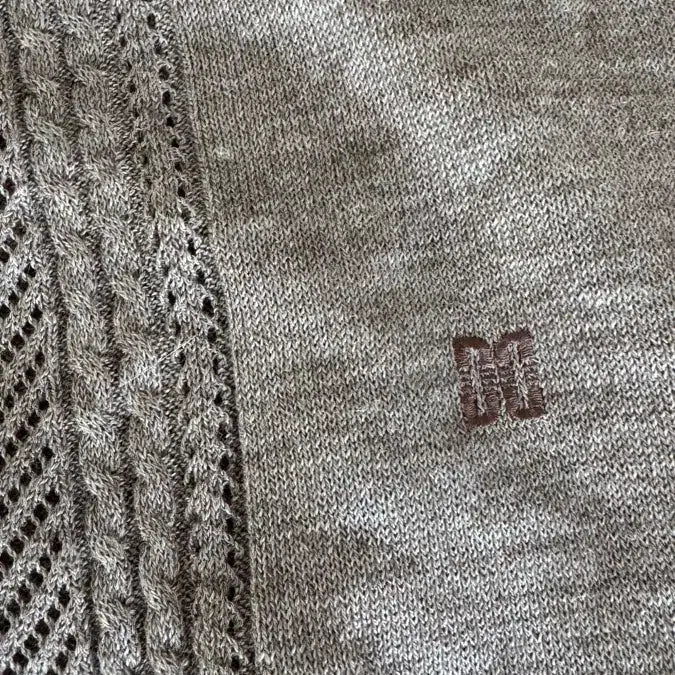 [BUNJANG] Daks Brown Knit Vest / 닥스 브라운 니트 조끼