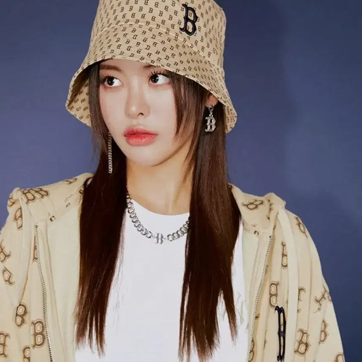 [BUNJANG] MLB Classic Monogram Bucket Hat / (새것)MLB 클래식 모노그램 버킷햇