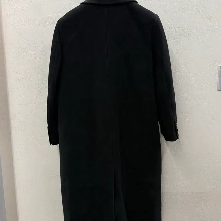 [BUNJANG] COS Menteco Wool Double Long Coat Black 36 / COS 맨테코 울 더블 롱코트 블랙 36