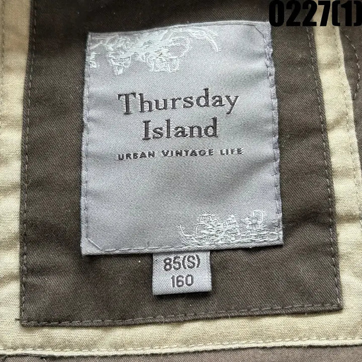 [BUNJANG] Thursday Island 후드 퍼 안감 야상 점퍼 85 / Thursday Island 후드 퍼 안감 야상 점퍼 85