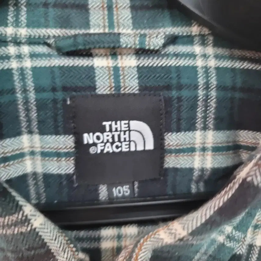 [BUNJANG] The North Face Checkered Shirt / 노스페이스  체크 남방 셔츠