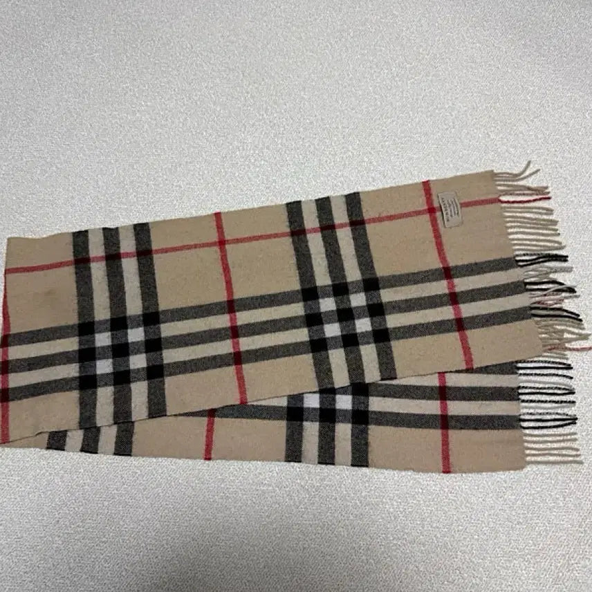 [BUNJANG] Burberry Cashmere Muffler / 버버리 캐시미어 머플러