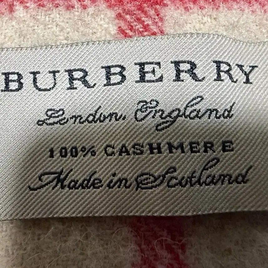 [BUNJANG] Burberry Cashmere Muffler / 버버리 캐시미어 머플러