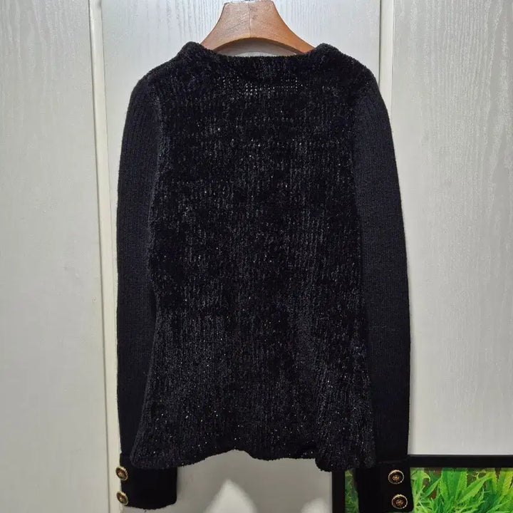 [BUNJANG] SCOT Black Gold Button Vintage Cardigan / (세일)JPN빈티지 SCOT 블랙 금장 단추 가디건