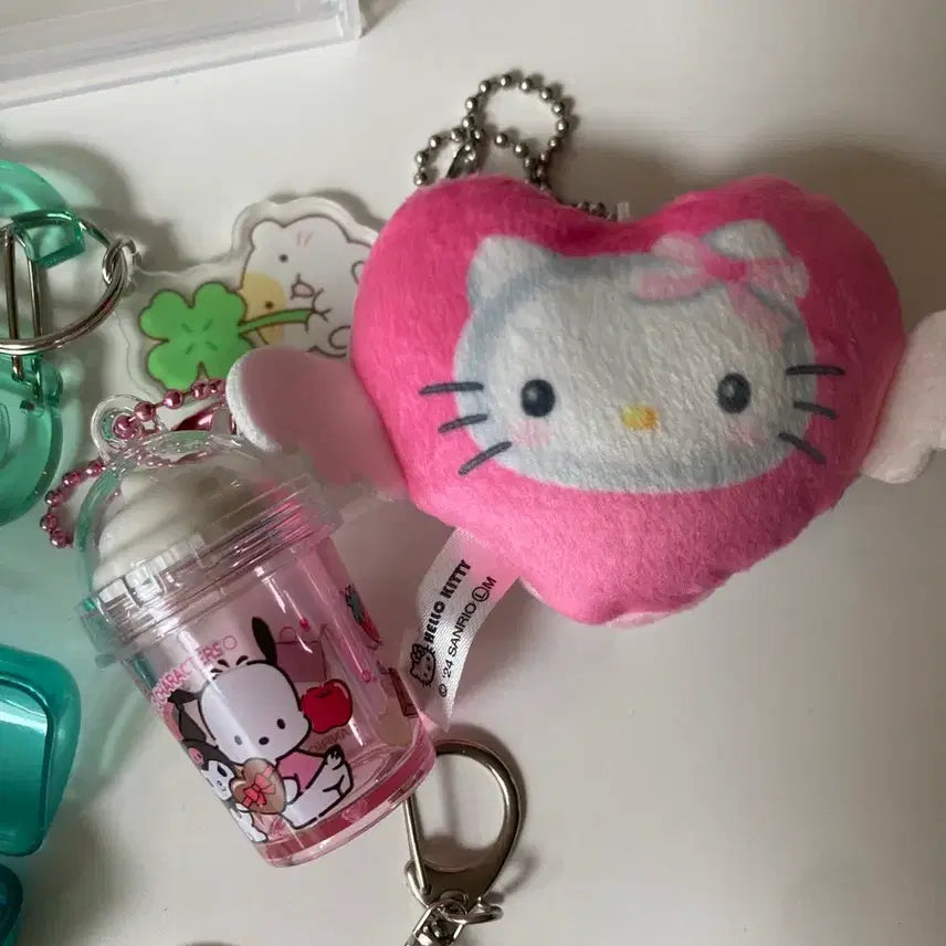 [BUNJANG] Sanrio, Eyewear, Daiso, Mohu Sand Keyring Bundle Set / 키링, 가챠 일괄 판매(산리오, 안경, 다이소, 모후샌드)