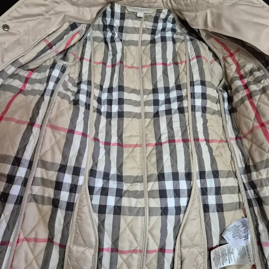 [BUNJANG] Burberry Quilted Jacket Beige / 버버리 퀼팅 자켓 베이지 (정품)