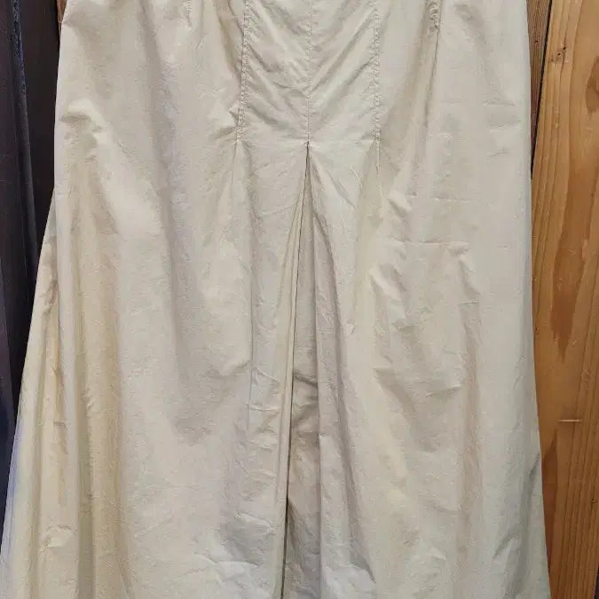 [BUNJANG] System Beige Midi Skirt / 한섬 시스템 스커트