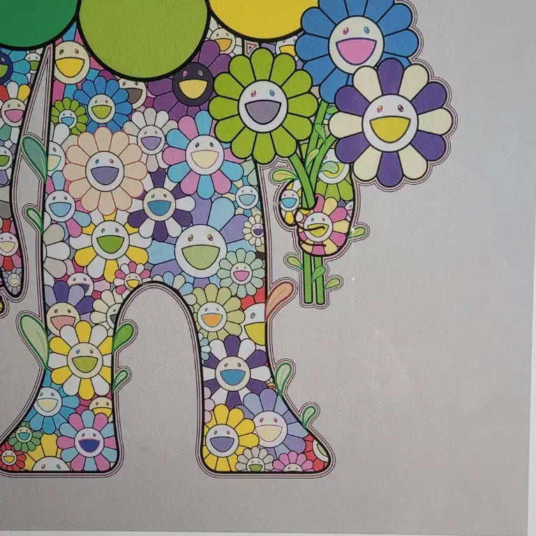 [BUNJANG] Takashi Murakami Print Edition Framed Art / 무라카미 다카시 그림액자 판화 에디션