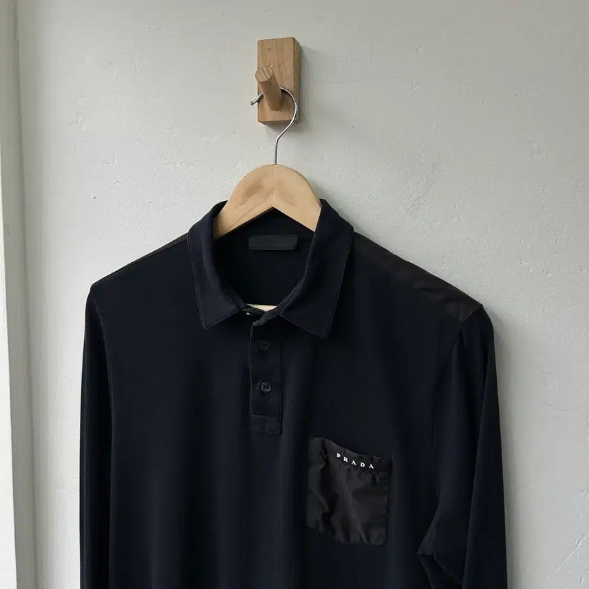 [BUNJANG] Prada Pocket Polo Shirt / 16145 - 프라다 포켓 카라티