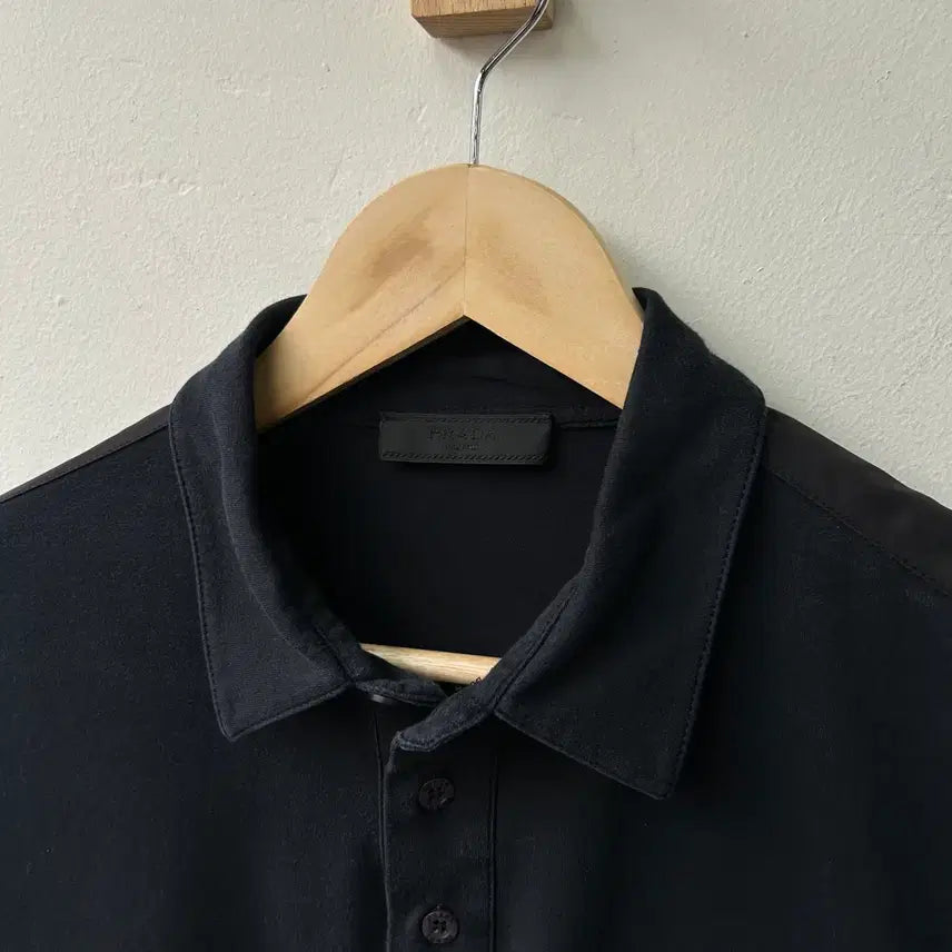 [BUNJANG] Prada Pocket Polo Shirt / 16145 - 프라다 포켓 카라티