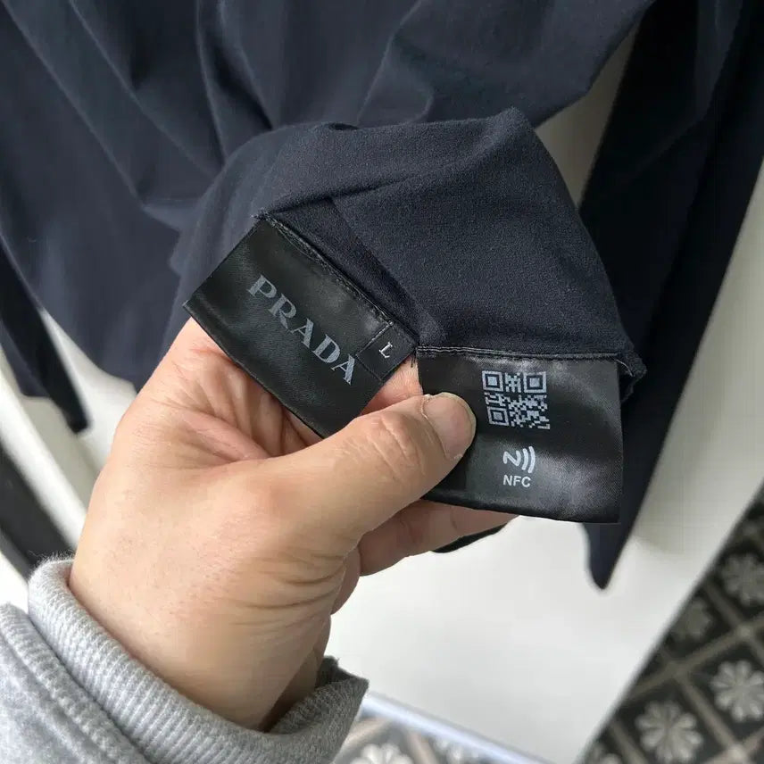 [BUNJANG] Prada Pocket Polo Shirt / 16145 - 프라다 포켓 카라티