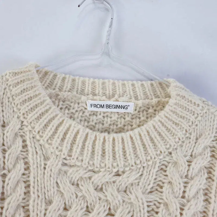 [BUNJANG] From Beginning Recycled Knit Top / 프롬비기닝 여성FREE 리사이클 니트 M0936