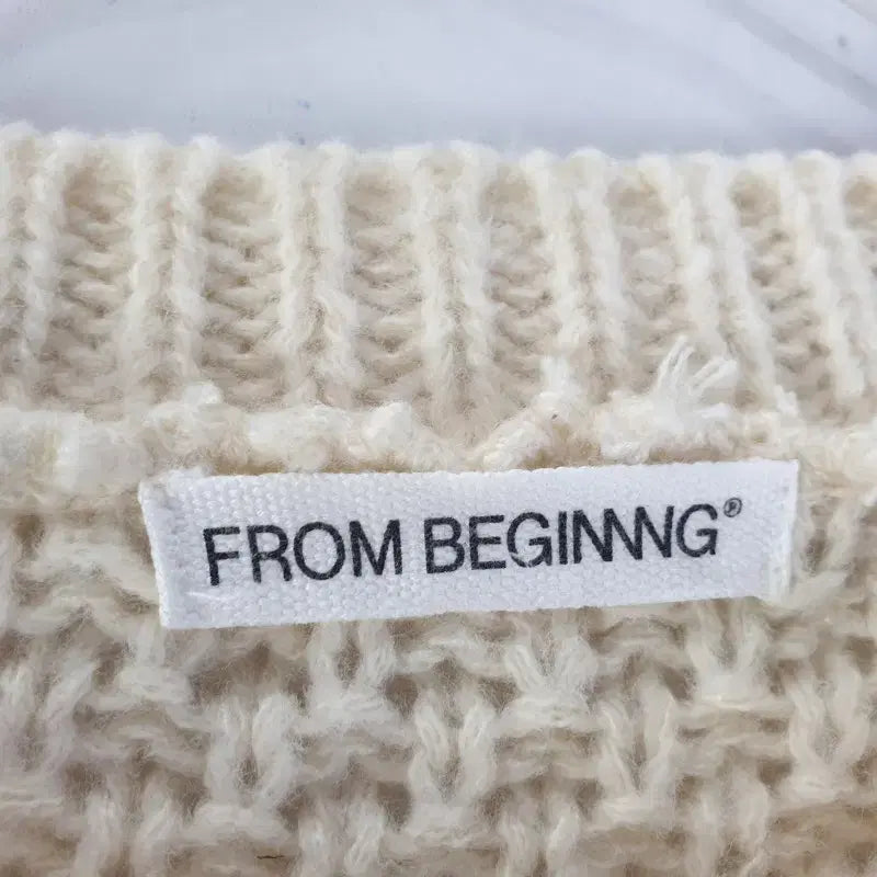 [BUNJANG] From Beginning Recycled Knit Top / 프롬비기닝 여성FREE 리사이클 니트 M0936