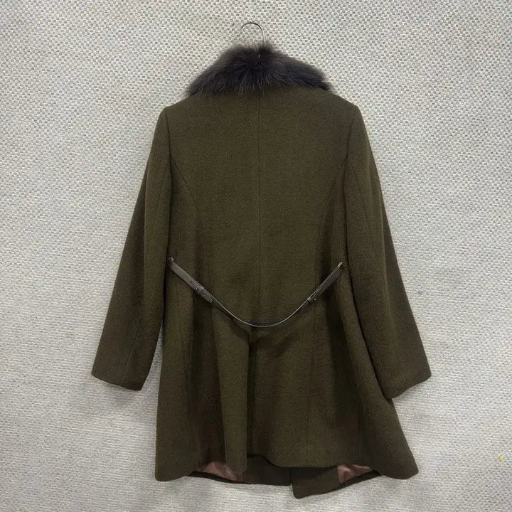 [BUNJANG] Olivia Lauren Wool Alpaca Angora Coat / 올리비아로렌 울 알파카 앙고라 코트 100 M12768