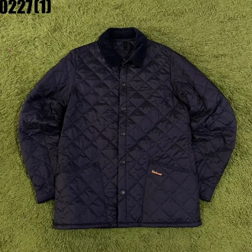 [BUNJANG] Barbour Quilted Jacket - Navy - Size M / 바버 퀼팅 자켓 M