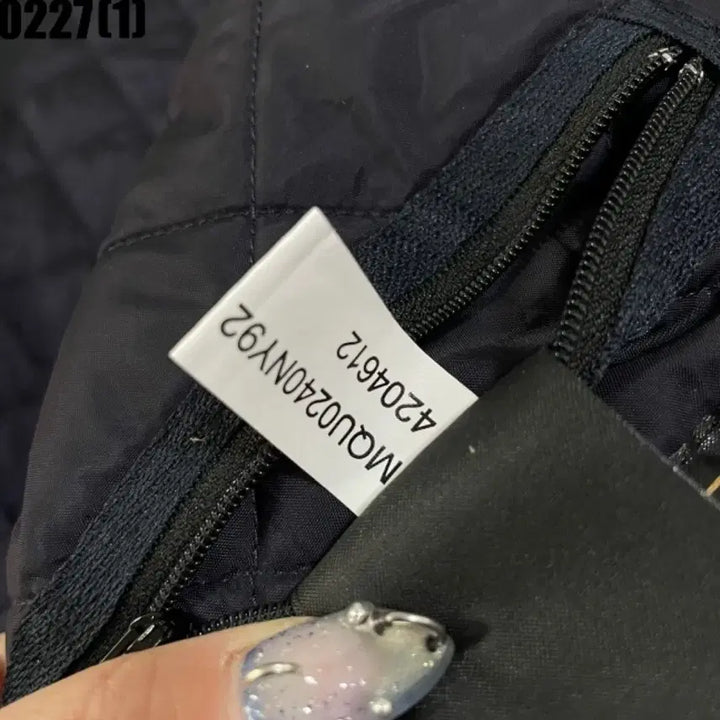 [BUNJANG] Barbour Quilted Jacket - Navy - Size M / 바버 퀼팅 자켓 M