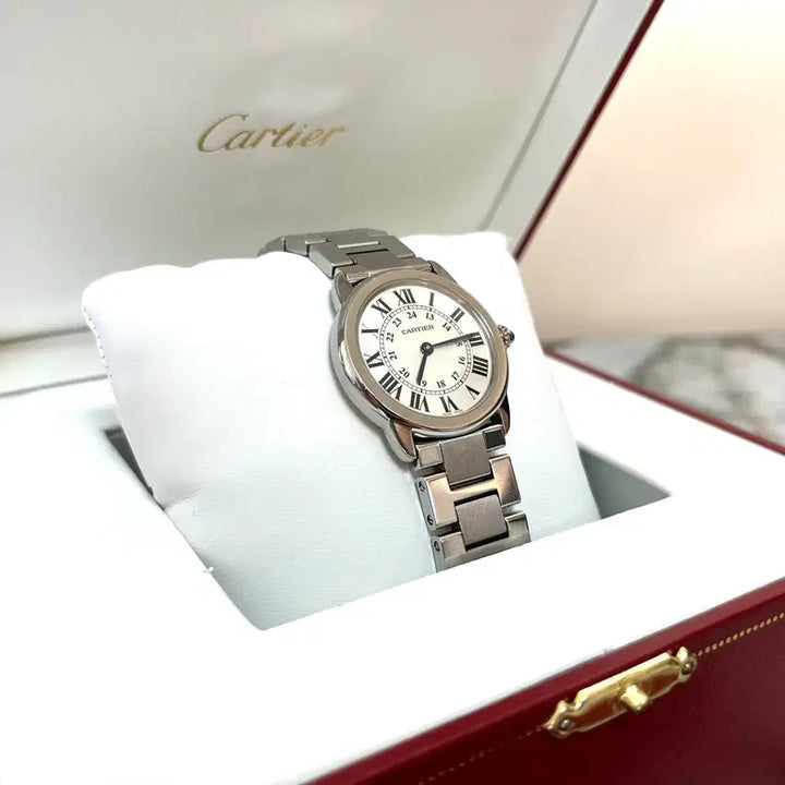 [BUNJANG] Cartier Ronde Solo 29mm Steel Quartz Watch / 까르띠에 29mm 롱드솔로 스틸 쿼츠 시계