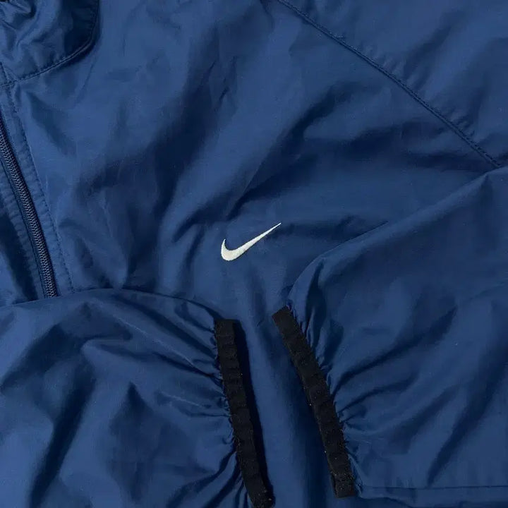 [BUNJANG] Nike 00s Navy White Windbreaker XXL / 나이키 00s 네이비 화이트 바람막이 XXL