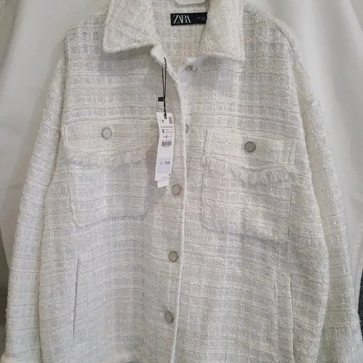 [BUNJANG] ZARA Tweed Short Jacket / 자라 트위드 쟈켓