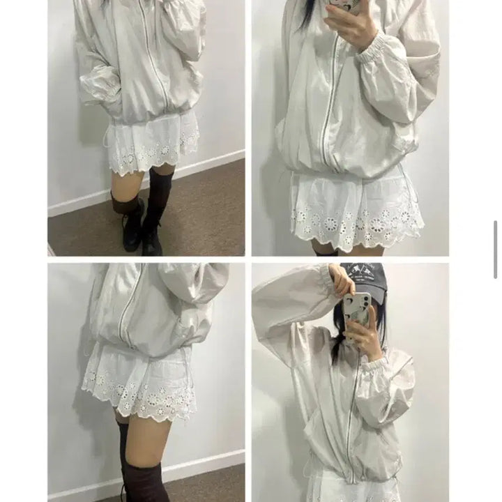 [BUNJANG] IZIZ Silky Windbreaker Jacket / 이즈이즈 실키 윈드브레이커 바람막이