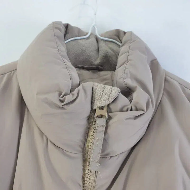[BUNJANG] Spao Men's Beige Puffer Jacket / 스파오 남성L 베이지 푸퍼 패딩 점퍼 M1056