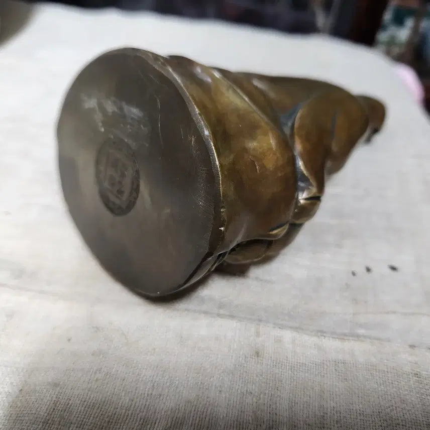 [BUNJANG] Dongje Avalokiteshvara Buddha Statue / 동제 관세음보살 불상