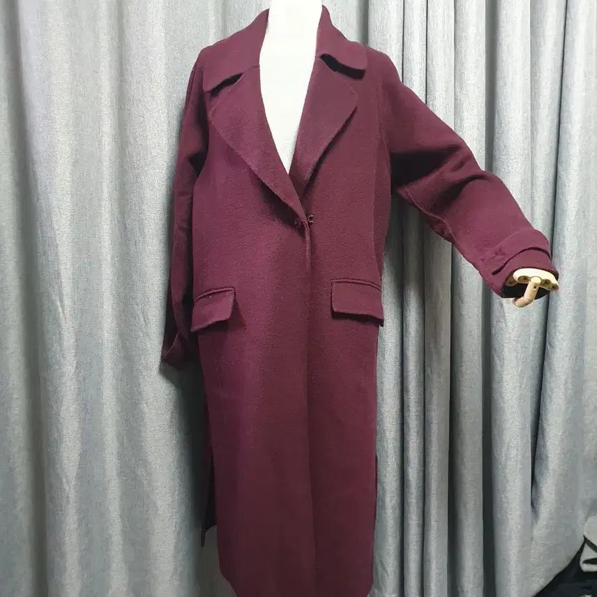 [BUNJANG] Handmade Very Long Coat / 핸드메이드 베리 롱코트