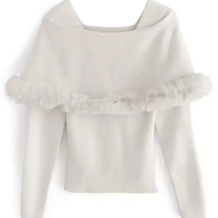 [BUNJANG] GRL Cape Fur Knit / 그레일 GRL 케이프 퍼 니트