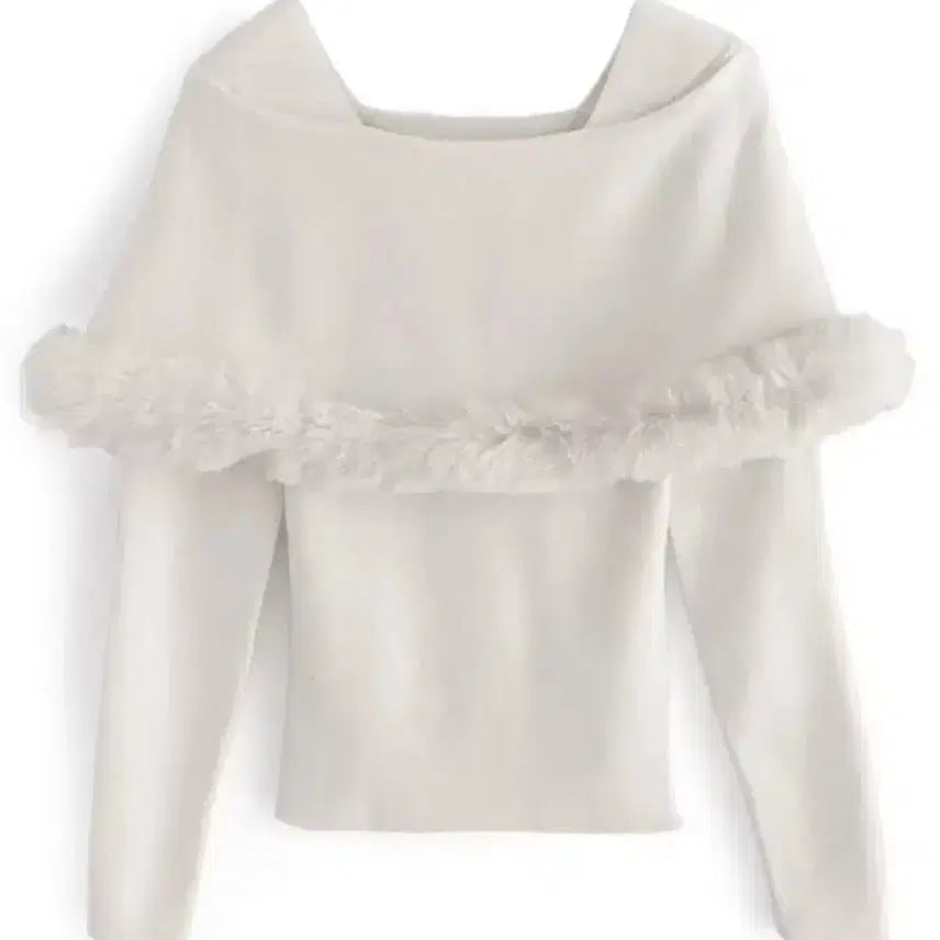 [BUNJANG] GRL Cape Fur Knit / 그레일 GRL 케이프 퍼 니트