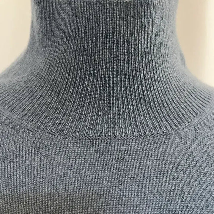 [BUNJANG] SYSTEM Cashmere 100% Turtleneck Knit Sweater / 새옷급22년SYSTEM 캐시미어 100% 터틀넥 니트 F