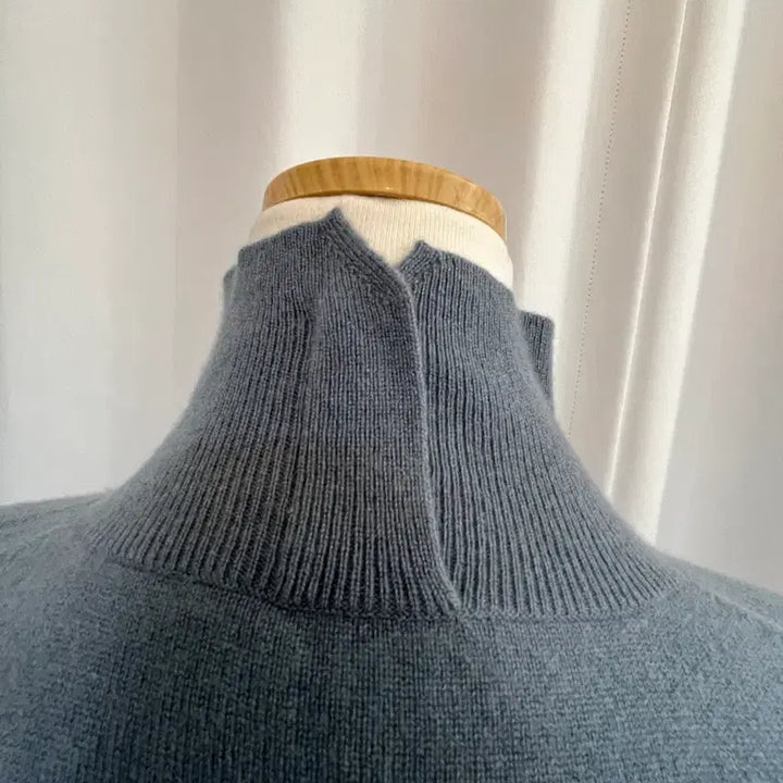[BUNJANG] SYSTEM Cashmere 100% Turtleneck Knit Sweater / 새옷급22년SYSTEM 캐시미어 100% 터틀넥 니트 F
