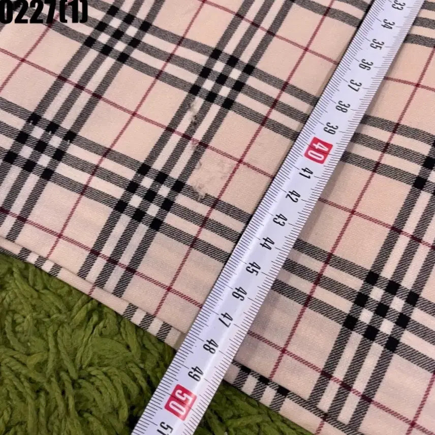 [BUNJANG] Burberry Checkered Skort 26 / 버버리 치마바지 치마반바지 랩스커트 반바지 숏팬츠 26