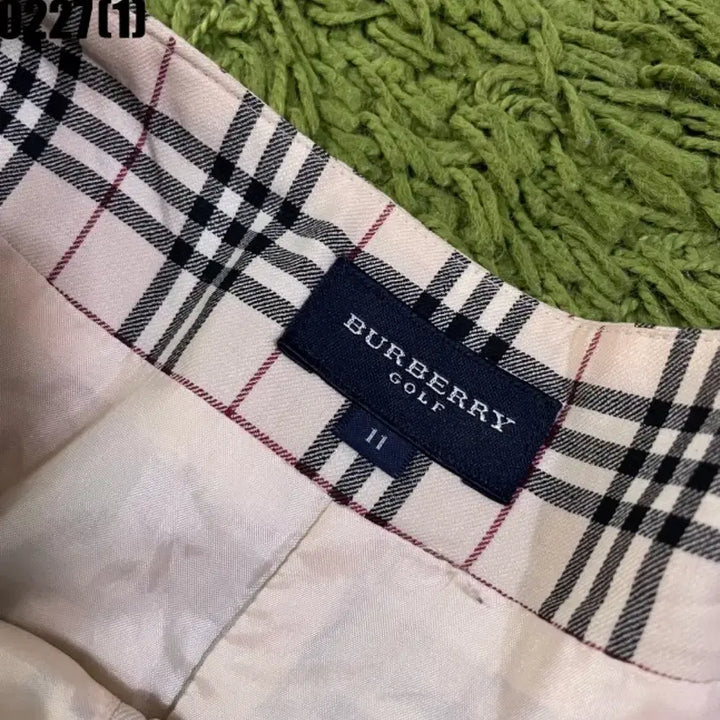 [BUNJANG] Burberry Checkered Skort 26 / 버버리 치마바지 치마반바지 랩스커트 반바지 숏팬츠 26