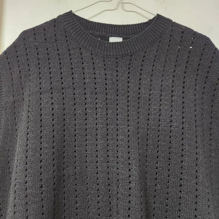 [BUNJANG] WEEKEND Oversized Black Knit Vest / 빅사이즈 WEEKEND 블랙 니트 조끼