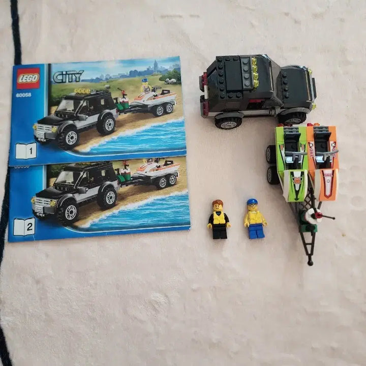 [BUNJANG] Lego City 60058 SUV Boat / 레고 시티 60058 SUV 보트