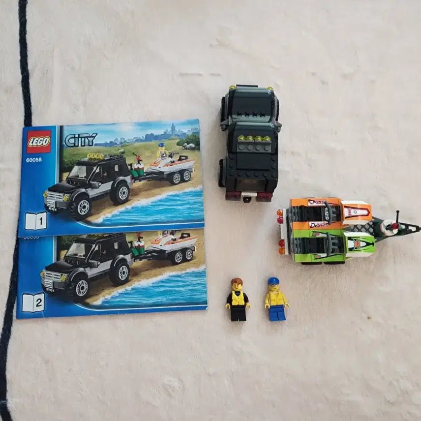 [BUNJANG] Lego City 60058 SUV Boat / 레고 시티 60058 SUV 보트