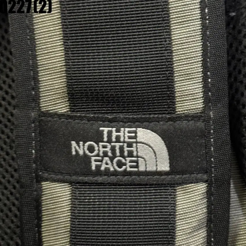 [BUNJANG] The North Face Sling Body Bag Gray/Red / 노스페이스 슬링백 바디백 회색/레드