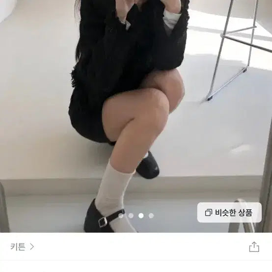 [BUNJANG] Leve Black Tweed Jacket / 레브 블랙 트위드 자켓