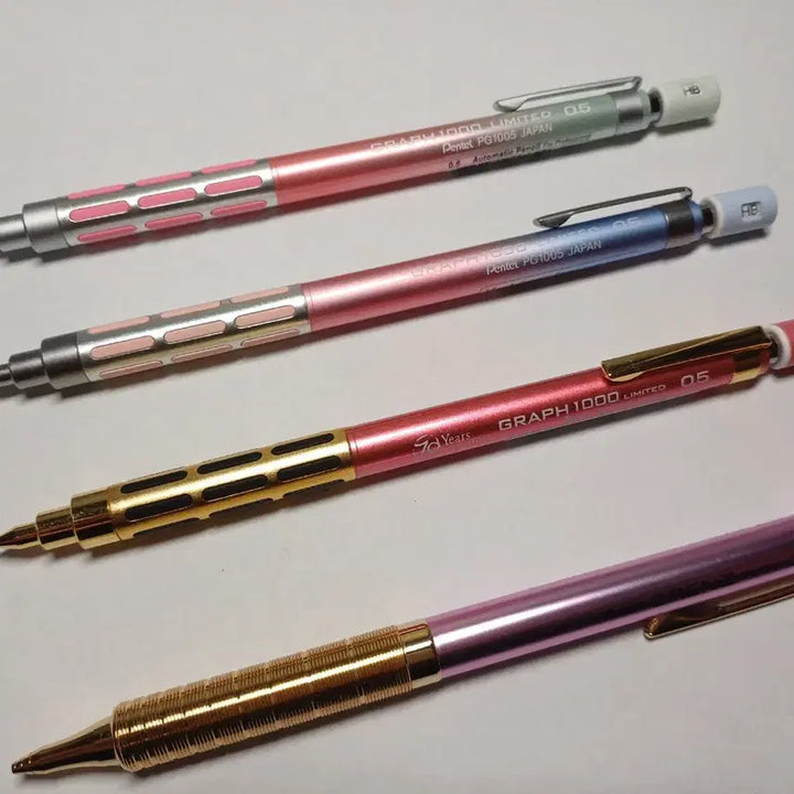 [BUNJANG] Pentel Graph 1000 Mechanical Pencil Bundle / 펜텔 그래프1000 스블핑 외 4자루 일괄