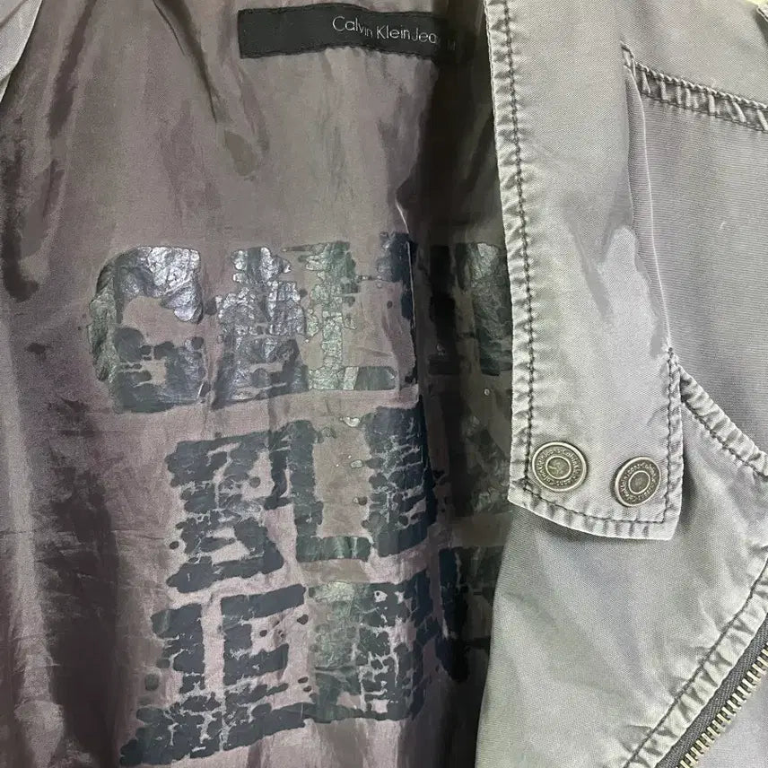[BUNJANG] Calvin Klein Washed Jacket / 캘빈클라인 자켓