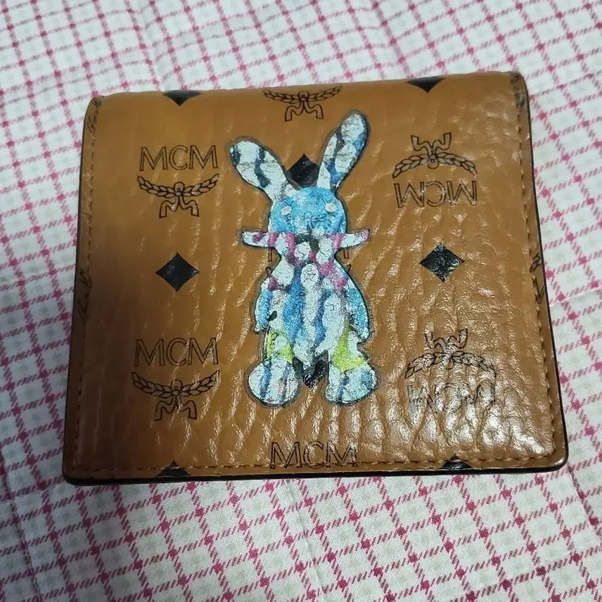 [BUNJANG] MCM Rabbit Brown Wallet / MCM 토끼 브라운 반지갑